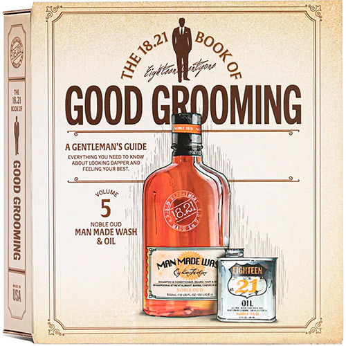 18.21 Man Made Мужской подарочный набор Book of Good Grooming Volume 5 Noble Oud
