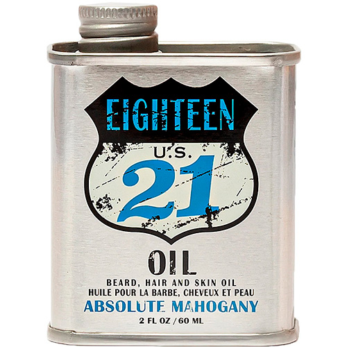 18.21 Man Made Масло для бороды, волос и кожи Absolute Mahogany
