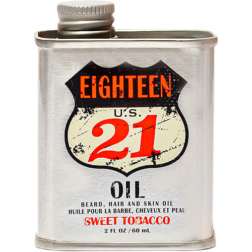 18.21 Man Made Масло для бороды, волос и кожи Sweet Tobacco