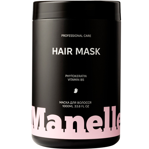 Manelle Восстанавливающая маска для волос Phytokeratin Vitamin B5 1000 мл