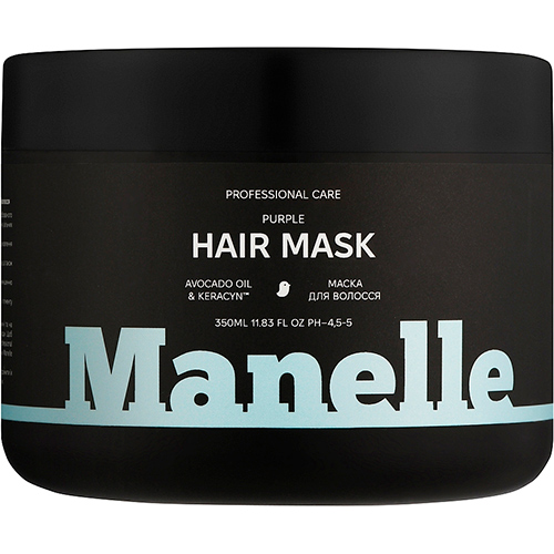 Manelle Тонирующая маска для волос Avocado Oil & Keracyn 350 мл