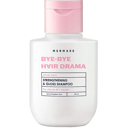Mermade Укрепляющий шампунь для блеска волос Keratin & Pro-vitamin B5