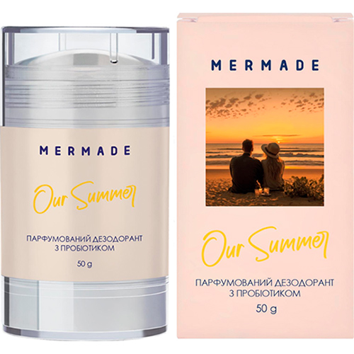 Mermade Парфюмированный дезодорант с пробиотиком Our Summer