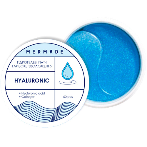 Mermade Увлажняющие гидрогелевые патчи под глаза Hyaluronic