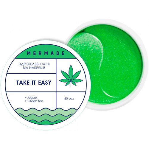 Mermade Тонизирующие гидрогелевые патчи под глаза Take it easy