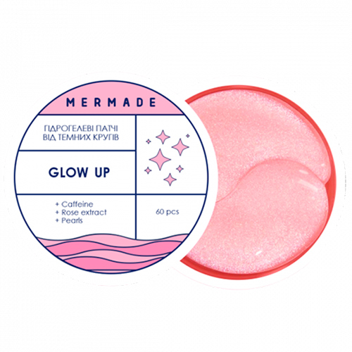 Mermade Осветляющие гидрогелевые патчи под глаза Glow up