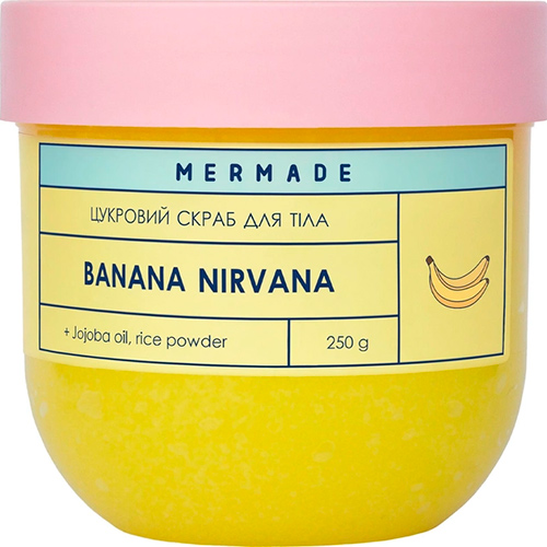 Mermade Сахарный скраб для тела Banana Nirvana
