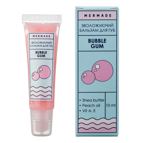 Mermade Увлажняющий бальзам для губ Bubble Gum