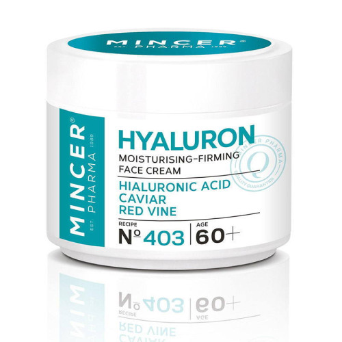 Mincer Pharma Крем для лица повышающий упругость "Икра и Красное вино" №403 Hyaluron