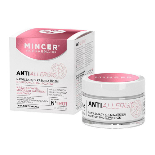 Mincer Pharma Увлажняющий дневной крем для лица № 1201 Anti Allergic