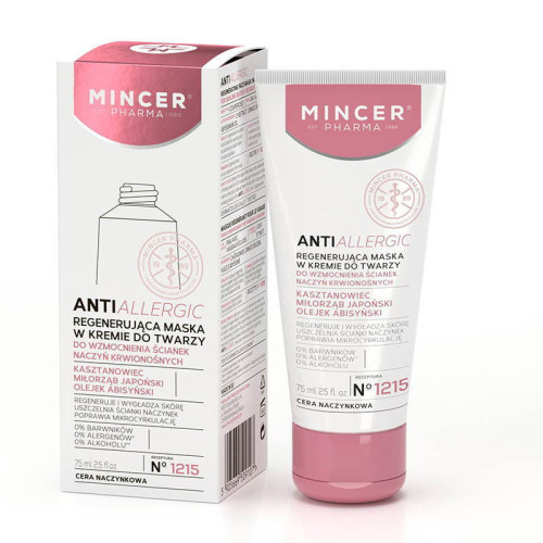 Mincer Pharma Регенерирующая крем-маска для лица № 1215 Anti Allergic