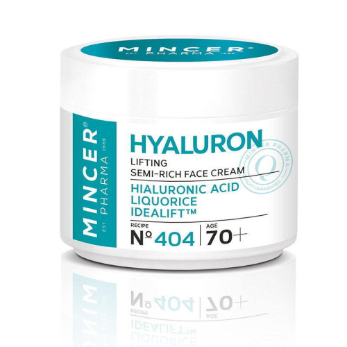 Mincer Pharma Универсальный крем для лица "Лакрица и гиалуроновая кислота" №404 Hyaluron