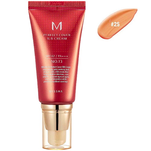 Missha BB-крем с идеальным покрытием SPF42 PA++ 25-теплий беж 20 мл