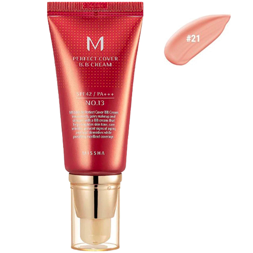 Missha BB-крем с идеальным покрытием SPF42 PA++ 21-світлий беж 50 мл