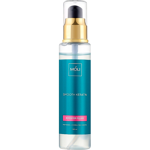 Moli Cosmetics Бустер-филлер для поврежденных волос с кератином и протеинами шелка