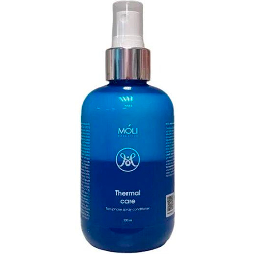 Moli Cosmetics Термозащитный двухфазный кондиционер-спрей для волос