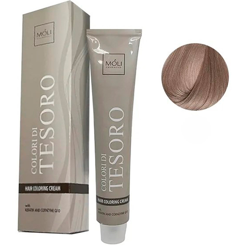 Moli Cosmetics Крем-краска для волос Colori Di Tesoro № 8.1
