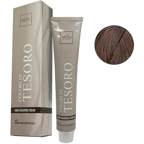 Moli Cosmetics Крем-краска для волос Colori Di Tesoro № 6.17
