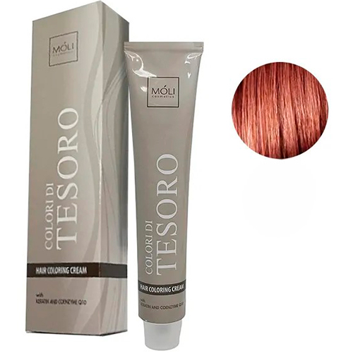 Moli Cosmetics Крем-краска для волос Colori Di Tesoro № 7.64