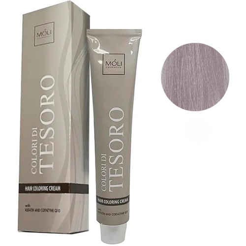 Moli Cosmetics Крем-краска для волос Colori Di Tesoro № 10.21