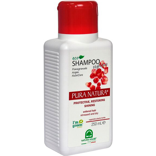 Natura House Защитный шампунь для волос Pura Natura