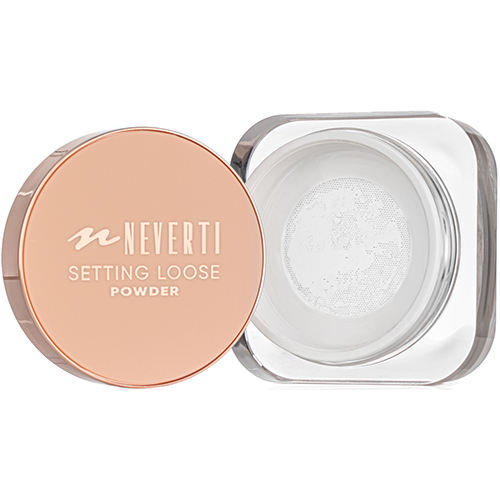 Neverti Рассыпчатая пудра для лица Setting Loose Powder 001 Transparent