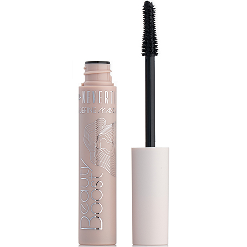 Neverti Водостойкая тушь для ресниц ультрачерная Beauty Boost Length Define