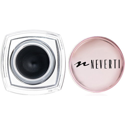 Neverti Гелевая подводка для глаз Blackest Black