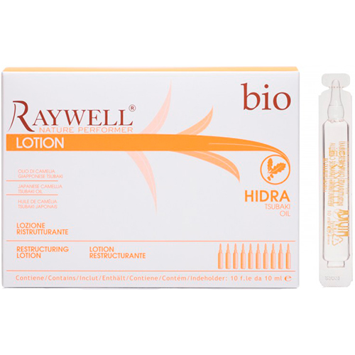 Raywell Лосьон в ампулах для реконструкции волос bio Hidra