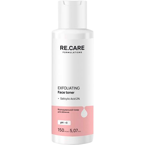 Re.Care Отшелушивающий тонер для лица