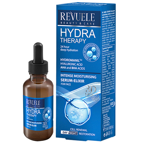 Revuele Увлажняющая сыворотка-эликсир для лица Hydra Therapy Intense