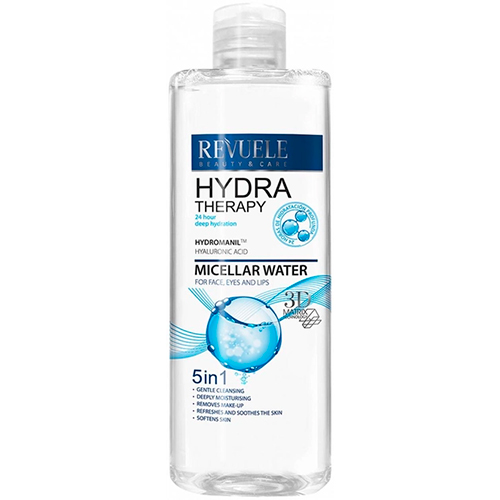 Revuele Мицеллярная вода 5в1 для лица, век и губ Hydra Therapy Intense