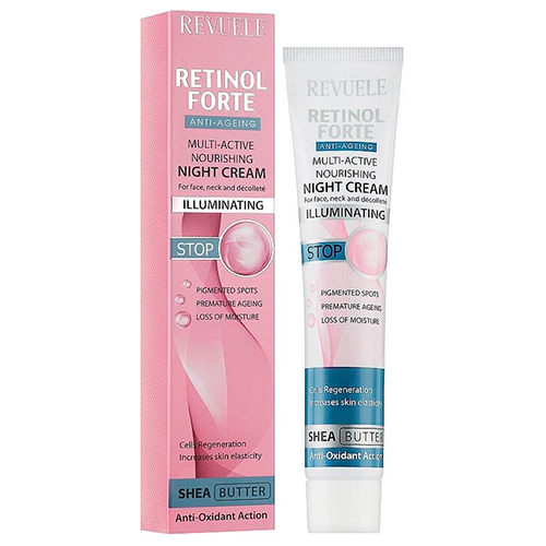 Revuele Мультиактивный питательный ночной крем для лица Retinol Forte
