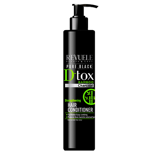 Revuele Укрепляющий кондиционер для волос Pure Black Detox