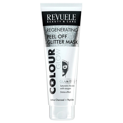 Revuele Черная восстанавливающая пилинг-маска для лица Color Glow