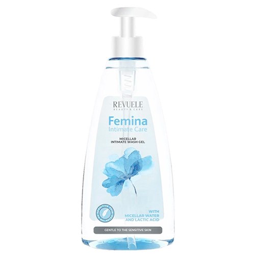 Revuele Гель для интимной гигиены с мицеллярной водой и молочной кислотой Femina