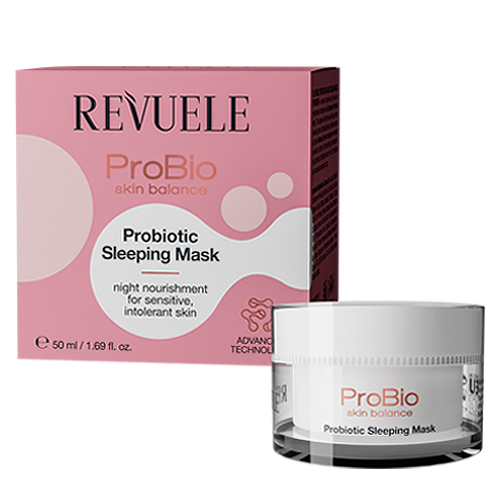 Revuele Несмываемая ночная маска для лица с пробиотиками Probio Skin Balance