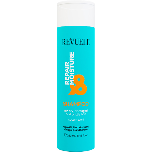 Revuele Шампунь для сухих и поврежденных волос Repair & Moisture