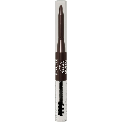 Revuele Карандаш и фиксатор для бровей Dream Brow Set Коричневий