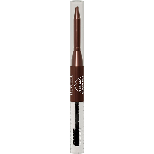 Revuele Карандаш и фиксатор для бровей Dream Brow Set Теплий коричневий