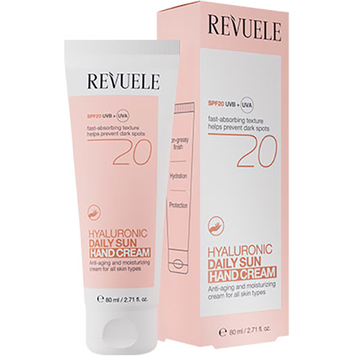 Revuele Солнцезащитный крем для рук SPF20 Hyaluronic Daily Sun
