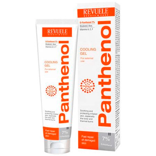 Revuele Охлаждающий гель от солнечных и термических ожогов Panthenol