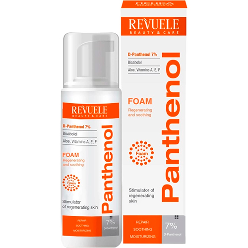 Revuele Пена с пантенолом для обработки кожи при различных типах ожогов Panthenol