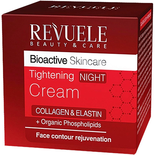 Revuele Ночной крем для лица Bioactive Collagen & Elastin