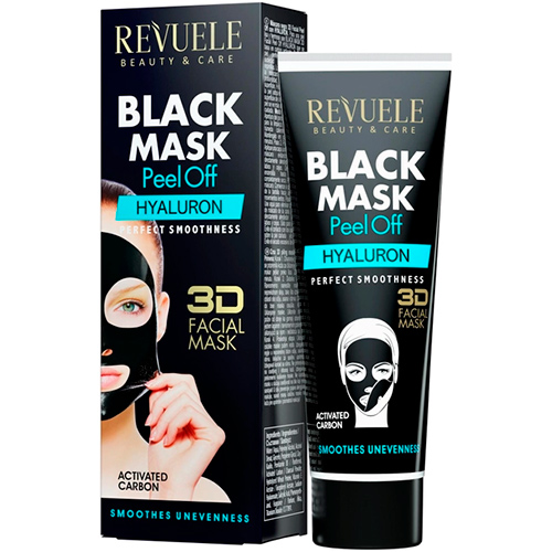 Revuele Черная маска для лица Hyaluron