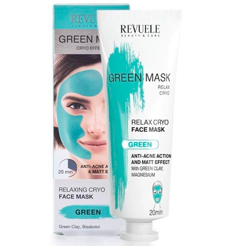 Revuele Зеленая маска для лица Anti-Acne Cryo Effect