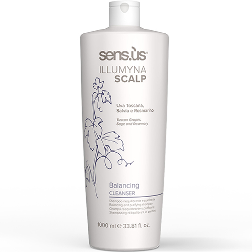 Sensus Шампунь для жирной кожи головы Illumyna Scalp 1000 мл