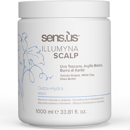 Sensus Увлажняющая маска для кожи головы Scalp Detox 1000 мл