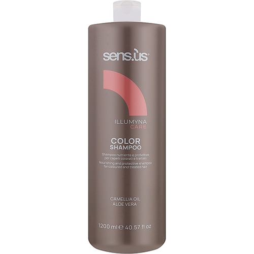 Sensus Защитный шампунь для окрашенных волос Illumyna Care Color 1200 мл