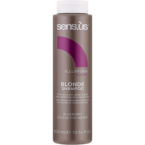 Sensus Шампунь против желтизны светлых волос Illumyna Care Blonde 300 мл
